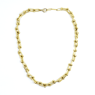 Horseshoe Link Chain Necklace, Luxe Chain