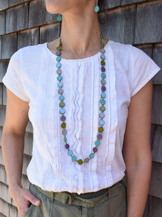 Full Circle Long Necklace 38"