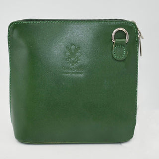 Tailored Leather Crossbody Bag, Artimino
