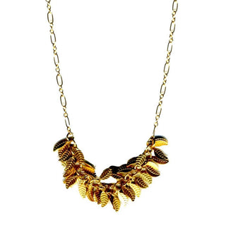 Gold Leaf or Silver Leaf Petite Necklace