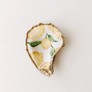 Oyster Jewelry Dish with Lemon 