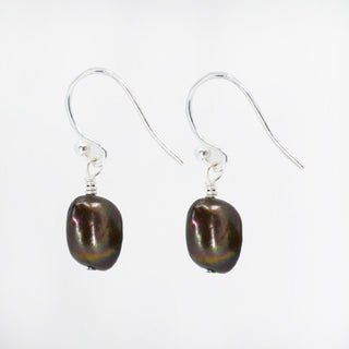 Classic Freshwater Pearl Earrings, Rich Colors