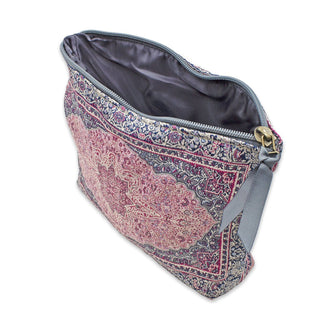 Large Makeup Pouch, Cosmetic Case, Toiletry Storage Holder, Organizer, Zippered Travel Bag, in Assorted Colors