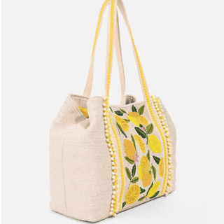 Colorful Embellished Tote