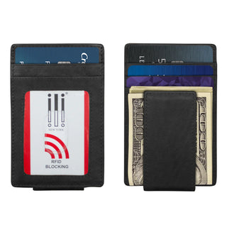 Card Holder with Magnetic Money Clip