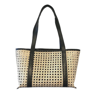 Handcrafted Woven Leather Mini Tote
