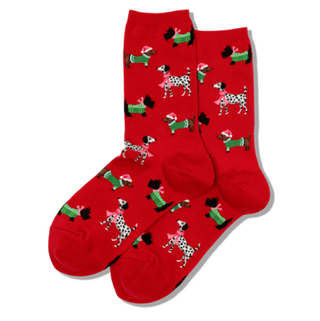 Holiday Graphic Socks with Animals, Women's Sizes