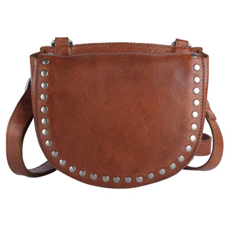 Leather Saddle Bag, Janna