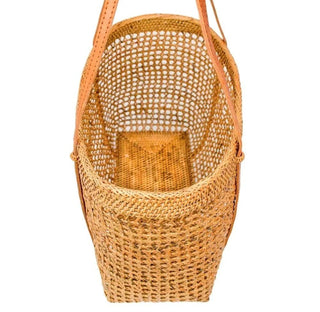 Handcrafted Rattan Tote Bag, Grace