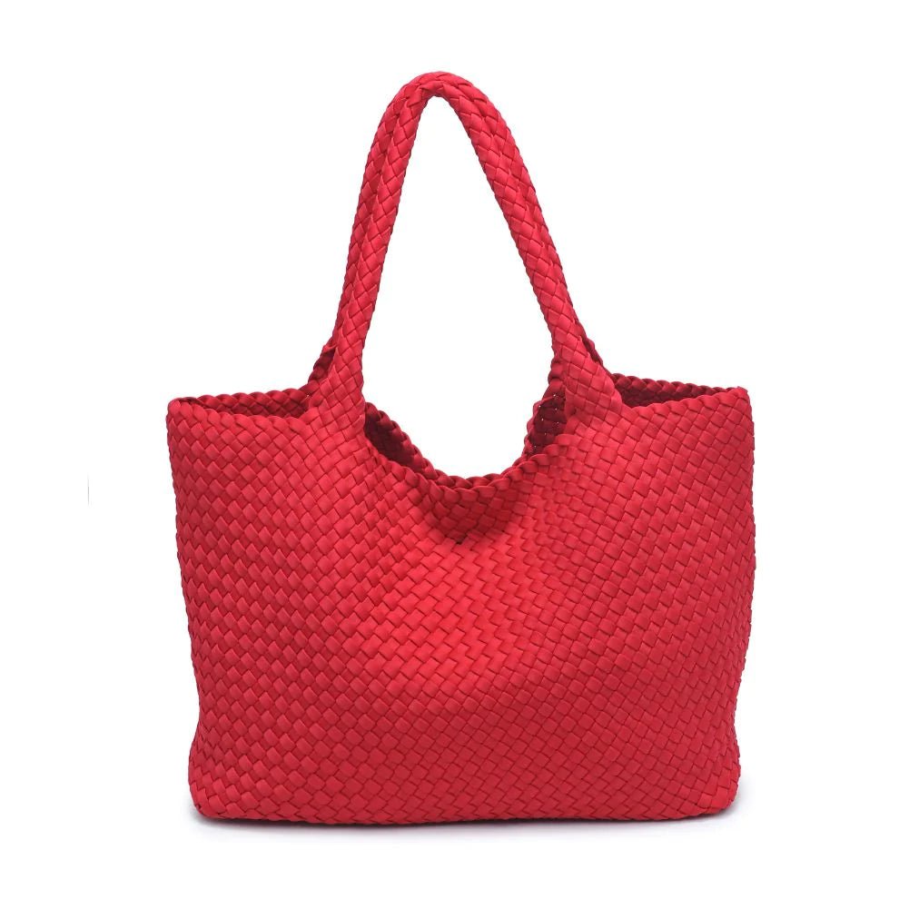 Large woven tote hot sale