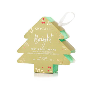 Soap-Infused Holiday Tree Ornament Body Buffer