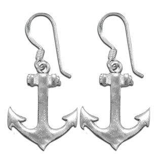 Sea Life Drop Earrings, Sterling Silver