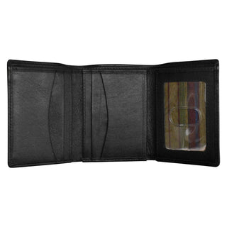 Mens Leather Wallet, Trifold