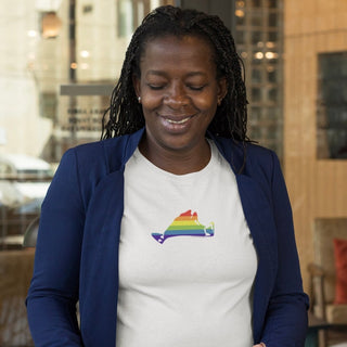 Martha's Vineyard Pride, Rainbow Island Graphic T-Shirt