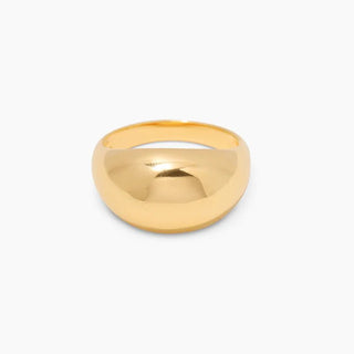 Gold Dome Ring, Vermeil